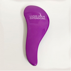 Lush Hair Extensions Detangler Brush - Purple